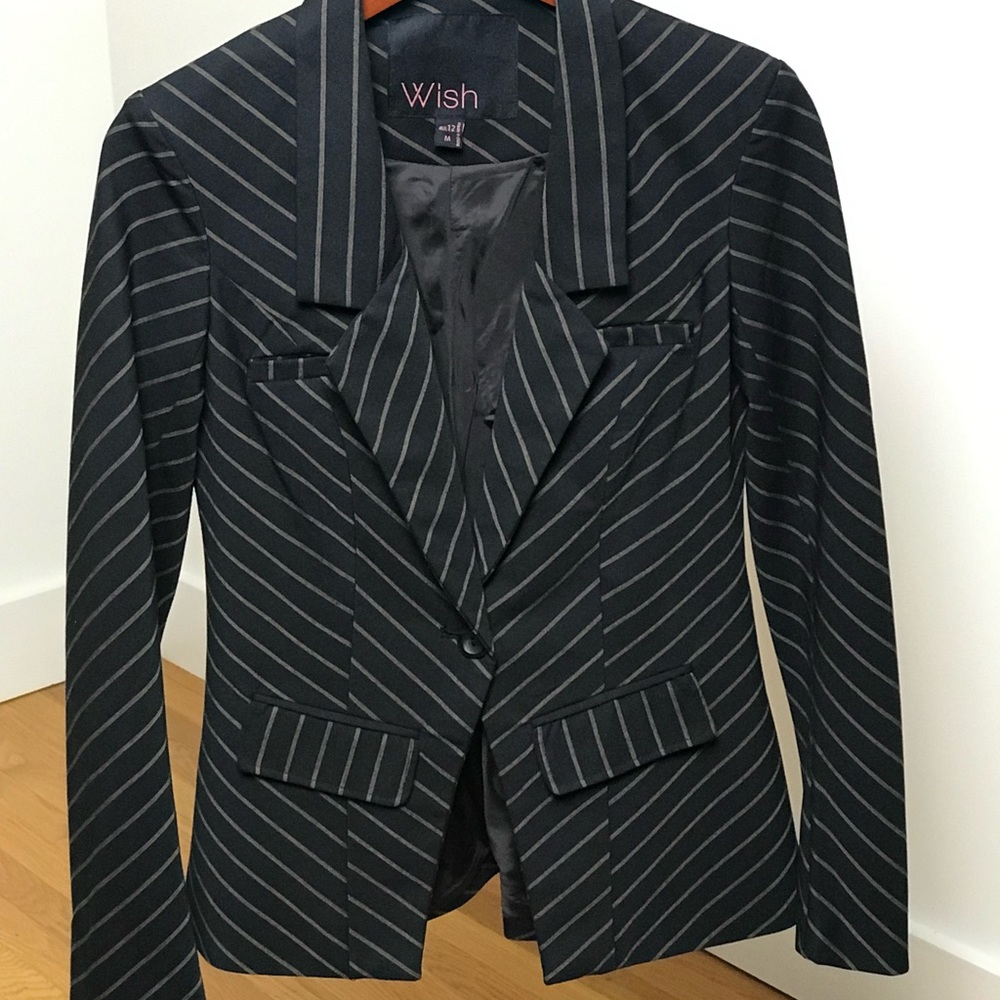 Wish the label-  slim fit blazer.